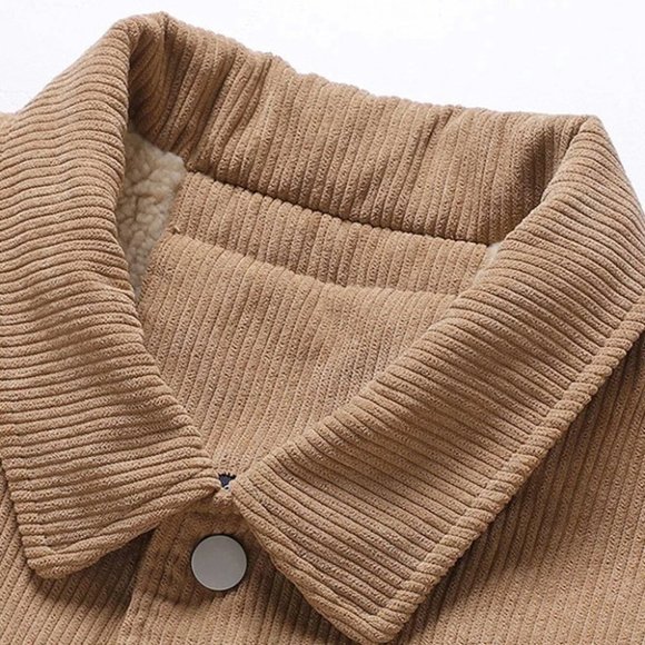 Brown Mens Teddy Lined Jacket - Picture 6 of 6